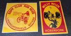 Stickers motocrossers Willy Nelen Rob Heus Nederland, Verzamelen, Ophalen of Verzenden, Zo goed als nieuw, Auto of Motor