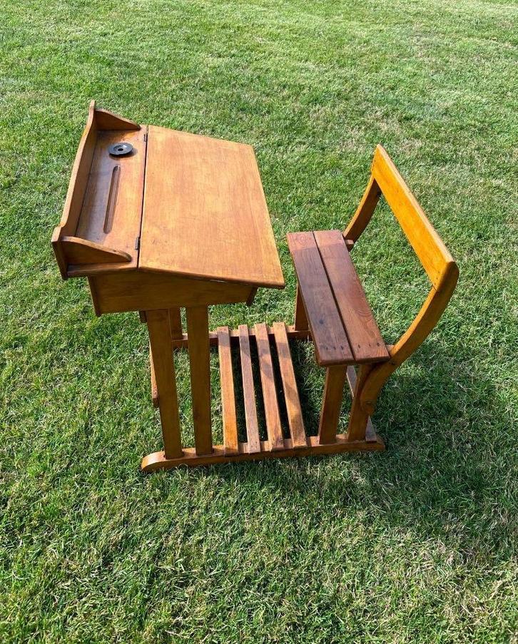 Oud bureau voor kinderen, Antiek en Kunst, Curiosa en Brocante, Ophalen