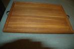 dienblad , plateau  teak, nieuw en ongebruikt ! zeer mooi, Ophalen, Nieuw, Rechthoekig, Hout