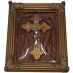 Christus achter gebogen glas., Antiquités & Art, Antiquités | Objets religieux, Enlèvement