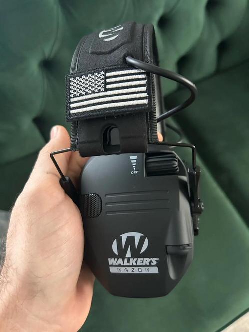 Walker’s RAZOR elektronische koptelefoon voor schieten, Sport en Fitness, Schietsport-accessoires, Zo goed als nieuw, Verzenden