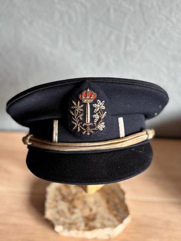 Ancien Képi commissaire de Police Belge, Enlèvement ou Envoi, Autres, Casque ou Béret