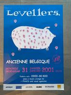 Poster Levellers in AB Brussel 2001, Comme neuf, Enlèvement ou Envoi
