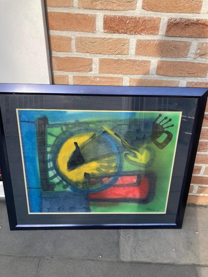MISERA, Antiek en Kunst, Kunst | Schilderijen | Abstract, Ophalen of Verzenden