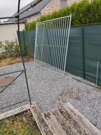 Grilles pour enclos chien, Jardin & Terrasse, Clôtures de jardin, Clôture barrée, Aluminium, Enlèvement, Utilisé