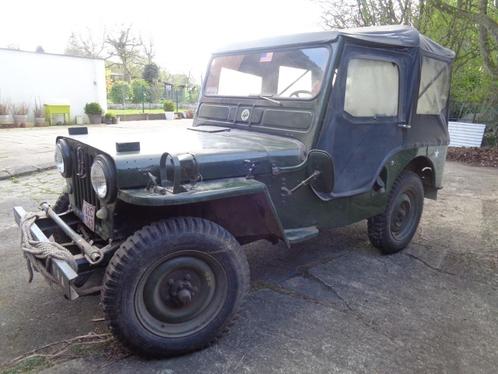 Jeep willis 1948, Auto's, Jeep, Particulier, 4x4, Open dak, Trekhaak, Diesel, SUV of Terreinwagen, 2 deurs, Handgeschakeld, Groen