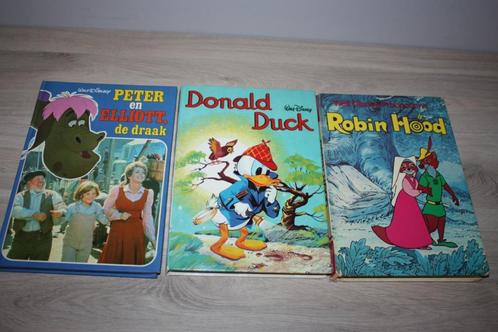 3 walt Disney bibliotheek boeken , 1974 , 1977, Verzamelen, Disney, Gebruikt, Overige typen, Overige figuren, Ophalen of Verzenden