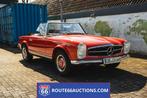 Mercedes 230SL Cabriolet | Route 66 Auctions, Auto's, Lederen bekleding, Bedrijf, Handgeschakeld, Overige carrosserie