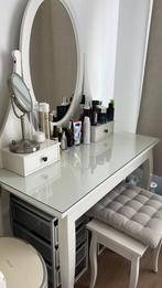 Table de maquillage avec miroir Hemnes Ikea, Maison & Meubles, Enlèvement