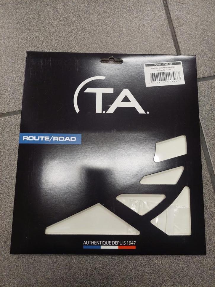 T.A. Specialites kettingblad 12 speed 48 tanden X110, Vélos & Vélomoteurs, Vélos Pièces, Utilisé, Vélo de course, Enlèvement ou Envoi