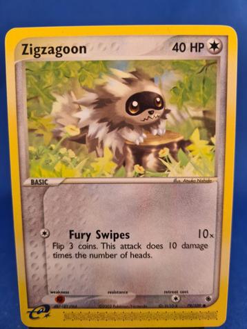Zigzagoon 79/109 - Ruby &amp; Sapphire beschikbaar voor biedingen