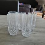 Lot de 5 verres cristal d'arques, Frisdrankglas, Gebruikt, Ophalen