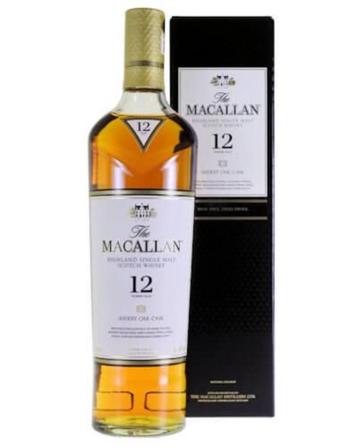 Macallan 3 x 12 jarige whisky