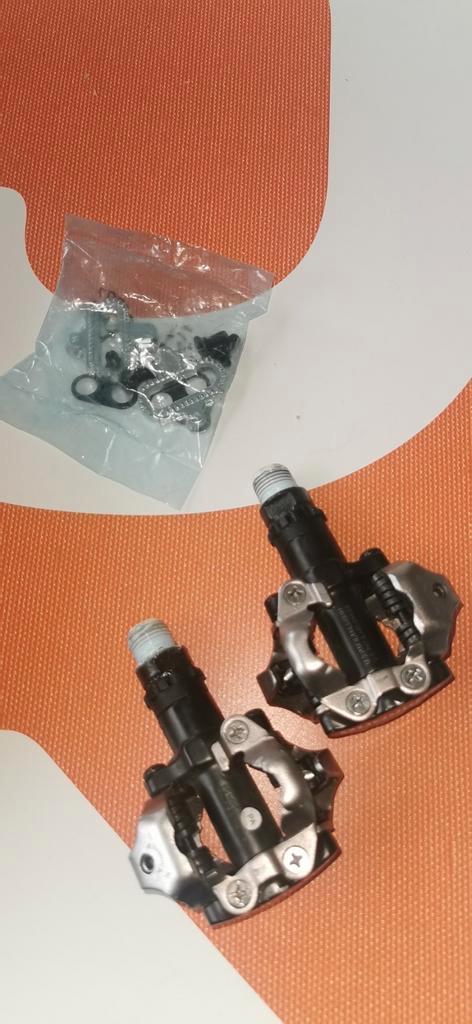 Shimano PD-M520, Fietsen en Brommers, Fietsaccessoires | Overige Fietsaccessoires, Zo goed als nieuw, Ophalen of Verzenden