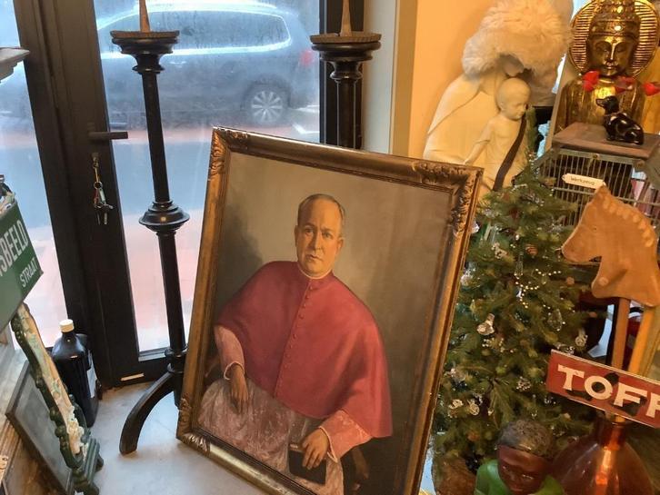 Bisschop/kardinaal  19e eeuws !!, Antiek en Kunst, Antiek | Religieuze voorwerpen, Ophalen