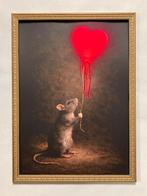 ArtRat : oeuvre unique. Encadrement Premium, Enlèvement ou Envoi