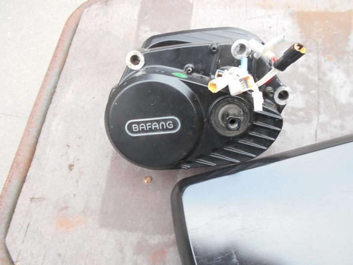 Te koop elektrische fietsmoter en batterij merk BAFANG, Fietsen en Brommers, Fietsaccessoires | Fietsaccu's, Zo goed als nieuw
