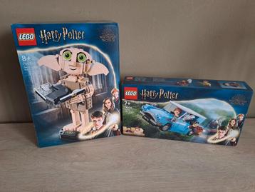Lego Harry Potter 76421 Dobby 76424 Flying Ford Anglia new beschikbaar voor biedingen