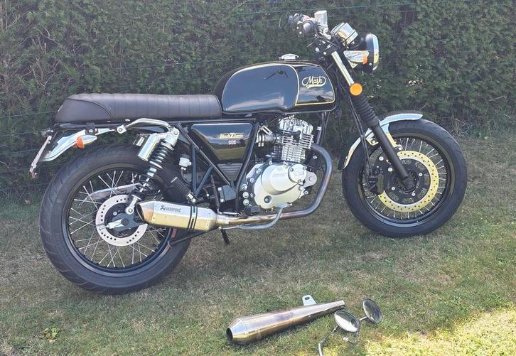 Mash Black7 125cc, Motoren, Motoren | Mash, Particulier, Naked bike, 11 kW of minder, Minimaal motorrijbewijs A1, 1 cilinder, ABS