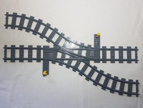 Lego RC trein rails wissels 60238, 7895, 7996 MOD (4), Kinderen en Baby's, Speelgoed | Duplo en Lego, Zo goed als nieuw, Lego