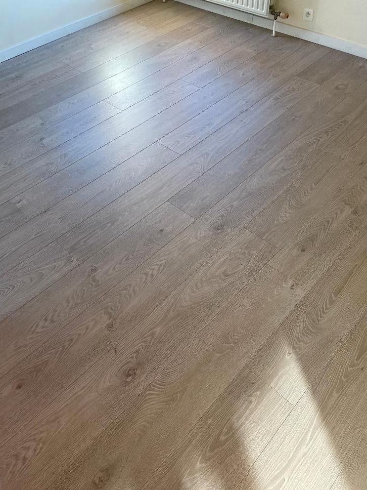 Gratis Quickstep laminaat - 50m², Doe-het-zelf en Bouw, Vloerdelen en Plavuizen, Gebruikt, Laminaat, 10 m² of meer, Ophalen