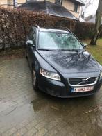 Volvo V50 1,6 diesel van 2010 euro5 start niet voor export, Auto's, Euro 5, Zwart, Zwart, Leder