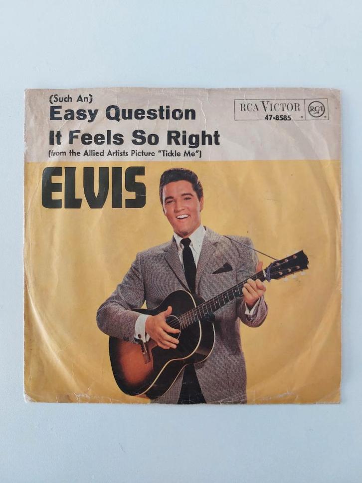 Elvis - Easy Question / It Feels So Right (1965), Cd's en Dvd's, Vinyl Singles, Rock en Metal, Ophalen of Verzenden
