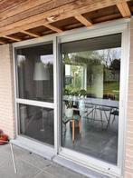 Schuifraam, Doe-het-zelf en Bouw, Raamkozijnen en Schuifdeuren, Ophalen, Aluminium, 150 tot 225 cm, Inclusief glas