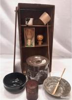 Oude set voor de Japanse theeceremonie "Rare" Japan, Verzamelen, Ophalen of Verzenden