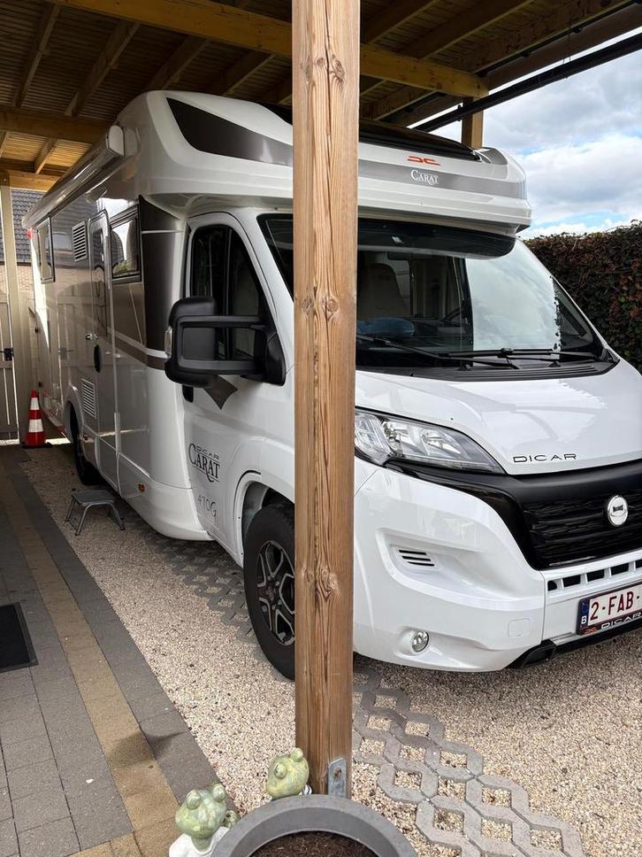 Camper fiat Mc louis Carat 470, Caravans en Kamperen, Mobilhomes, tot en met 4, Half-integraal, Fiat, Fiat, Diesel, Automaat, 7 tot 8 meter