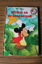 Disney boekenclub Mickey en de bonenstaak (boek en cd), Overige typen, Mickey Mouse, Gebruikt, Ophalen of Verzenden