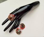 Prachtige set bronzen Art Brut juwelen, Handtassen en Accessoires, Ophalen of Verzenden