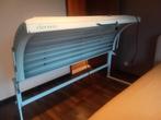 Cleosun solarium in nieuwstaat, witte kleur, Elektronische apparatuur, Zonnebanken en Gezichtsbruiners, Ophalen of Verzenden, Zo goed als nieuw