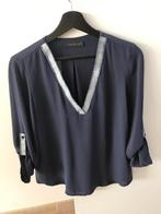 Blouse, Vie ta Vie, M, Gedragen, Blauw, Maat 38/40 (M), Ophalen of Verzenden