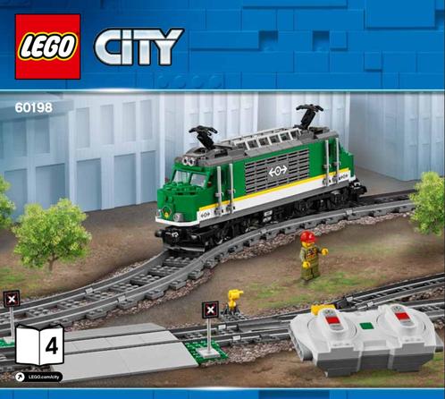 Lego 60198: locomotief van de goederen trein (Nieuw!), Kinderen en Baby's, Speelgoed | Duplo en Lego, Nieuw, Lego, Complete set