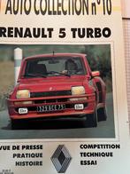 Magazine auto collection Renault R5 turbo, Enlèvement ou Envoi, Renault