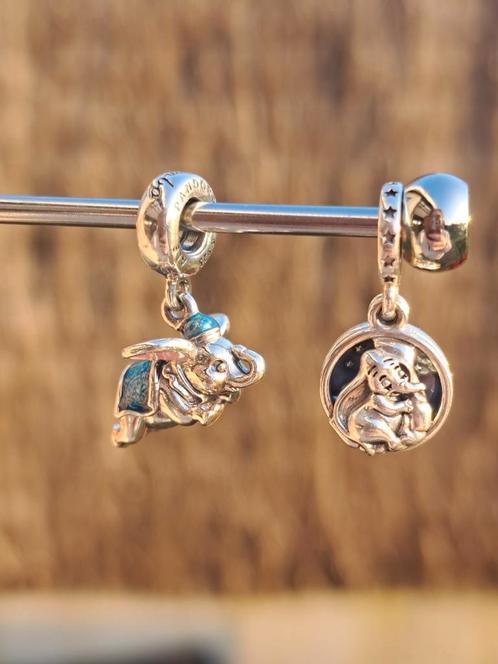 Disney pandora bedels dumbo, Handtassen en Accessoires, Bedels, Zo goed als nieuw, Pandora, Ophalen of Verzenden