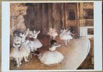 Postkaart: Balletdansers (schilderij Degas), Verzamelen, Gelopen, Overige thema's, Ophalen of Verzenden