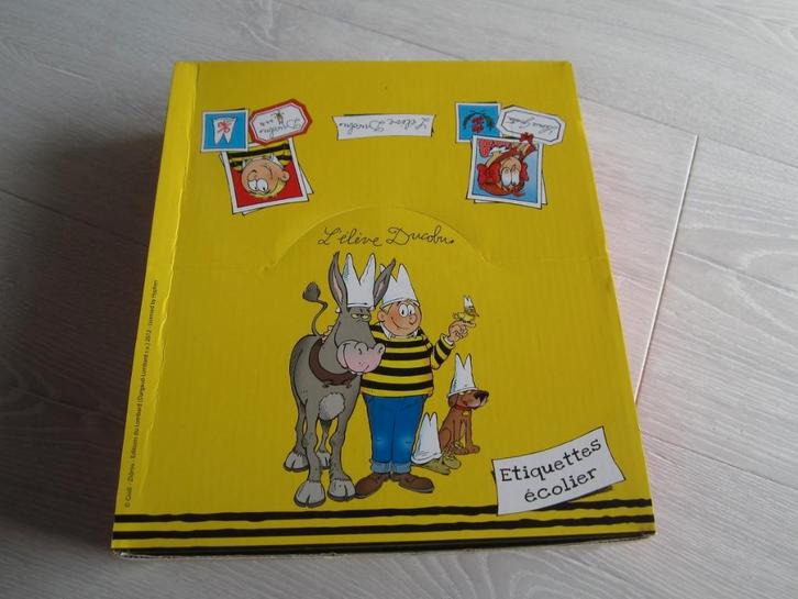 Boîte d'étiquettes scolaires neuves "L'Elève Ducobu", Livres, BD, Neuf, Série complète ou Série, Enlèvement ou Envoi