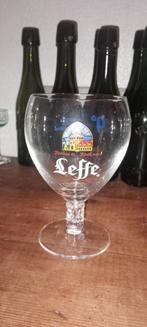Brouwerijbierglas ongebruikelijk glas Leffe Abbey 9, Verzamelen, Biermerken, Ophalen of Verzenden, Zo goed als nieuw, Leffe