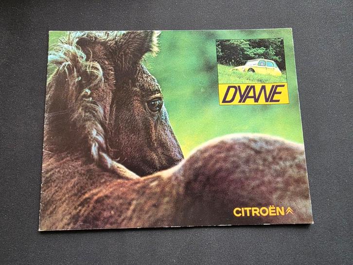 Brochure de la Citroën Dyane 1969, Livres, Autos | Brochures & Magazines, Citroën, Enlèvement ou Envoi