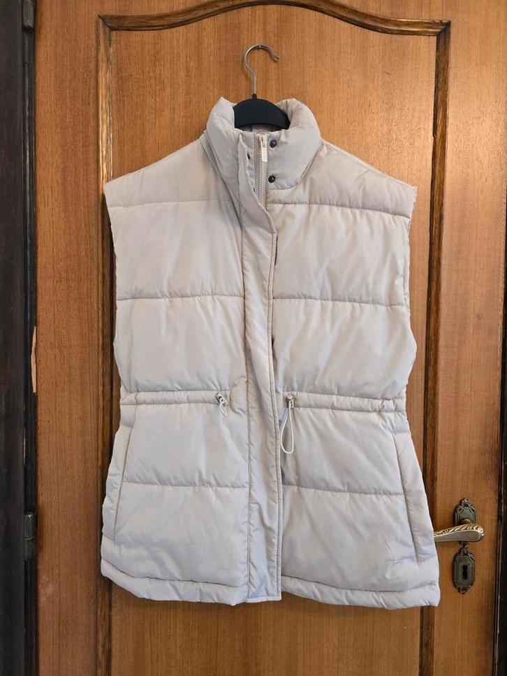 Bodywarmer Cotton Club maat S, Kleding | Dames, Bodywarmers, Maat 36 (S), Beige, Ophalen of Verzenden
