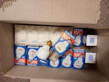 gloeilampen 100-75 en 60 watt beschikbaar voor biedingen