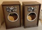 Bose Interaudio model 4000 luidsprekerkasten (1972), Ophalen, Niet werkend, Front, Rear of Stereo speakers, Bose
