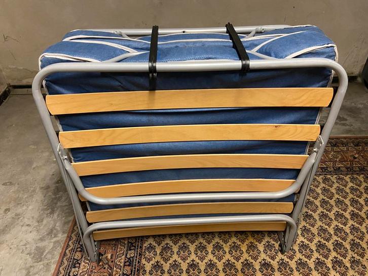Opklapbed 90 x 200, Huis en Inrichting, Slaapkamer | Bedden, Gebruikt, Eenpersoons, 90 cm, 200 cm, Ophalen