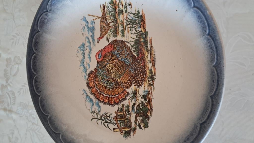 Grand plat de décoration, ceramica italy, Enlèvement