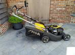 Stiga Turbo Power 53 S B Alu Maaidek zo goed als nieuw, Ophalen, Cirkelmaaier, Zo goed als nieuw, Opvangbak
