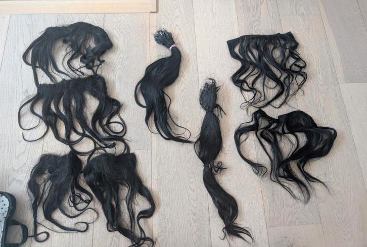 extensions - cheveux véritables - très bonne qualité, Hobby & Loisirs créatifs, Estampage, Enlèvement ou Envoi