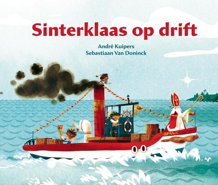Sinterklaas op drift - André Kuipers, Divers, Saint-Nicolas, Neuf, Enlèvement ou Envoi