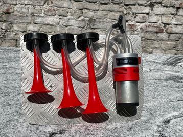 12V Tourtoeter – gemonteerd op aluminium traanplaat, Enlèvement ou Envoi, Comme neuf